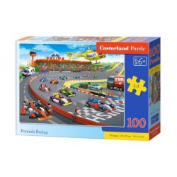 Puzzle 100 elementów Formula Racing Castorland
